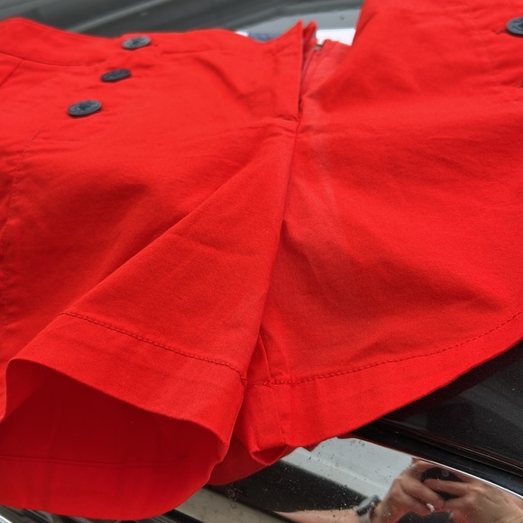 Nautica Orange High Waist Shorts - Picture 13 of 14